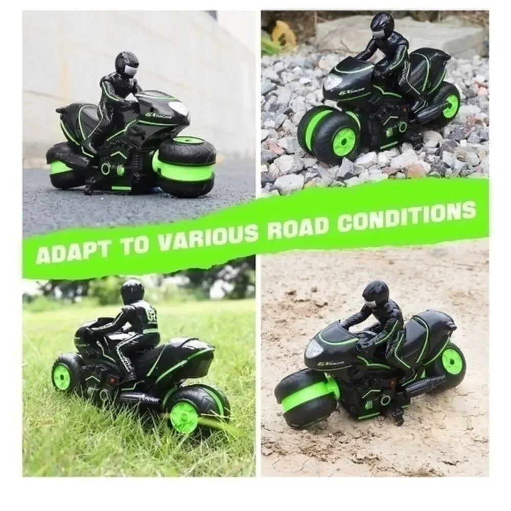 RC Motorcycle Remote Control High Speed Rc Rotating Drift Stunt Car Motorbike